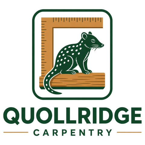 Quollridge Carpentry logo (example)